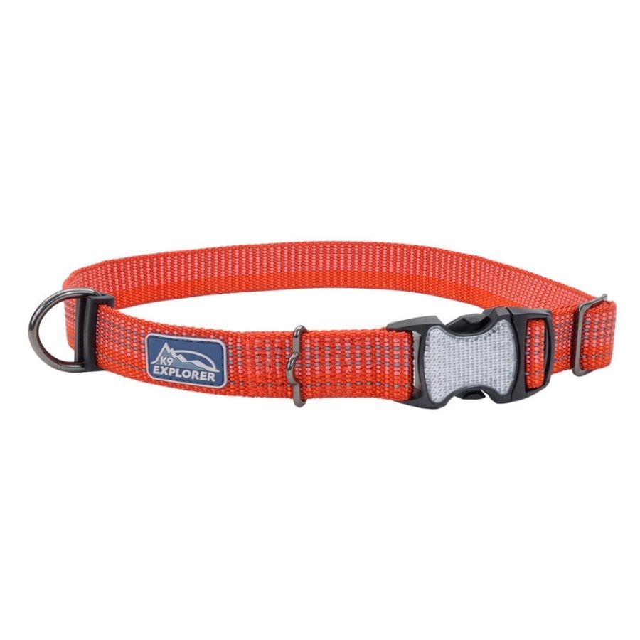 Collar brights reflective adjustable dog, canyon